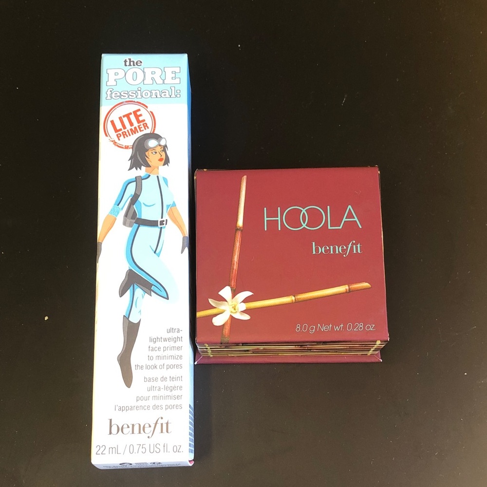 Benefit Hoola Bronzer and POREfessional Lite Primer Duo